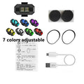 TikTok 2023 Universal Electric Aircraft Lights Motorcycle Strobe Free Wiring Warning Lights Drone Model Pilot Lights
