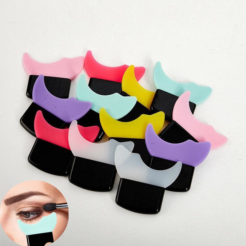 Makeup Beauty Eyeliner Eyeshadow Stencil 2 Pcs Models New Template Shaper Tool