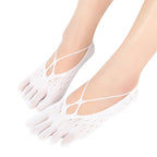Invisible Socks Women Low Socks 2022 Summer Solid Ice Silk Breathable Non Slip Socks Female Trends Transparent Socks