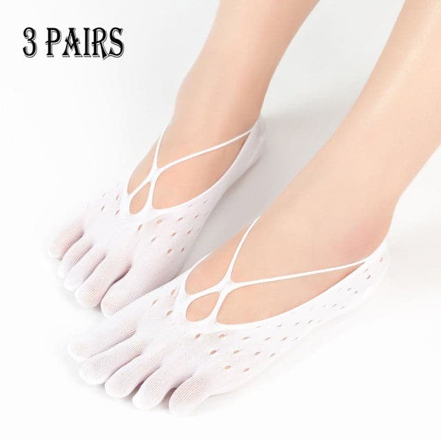 Invisible Socks Women Low Socks 2022 Summer Solid Ice Silk Breathable Non Slip Socks Female Trends Transparent Socks