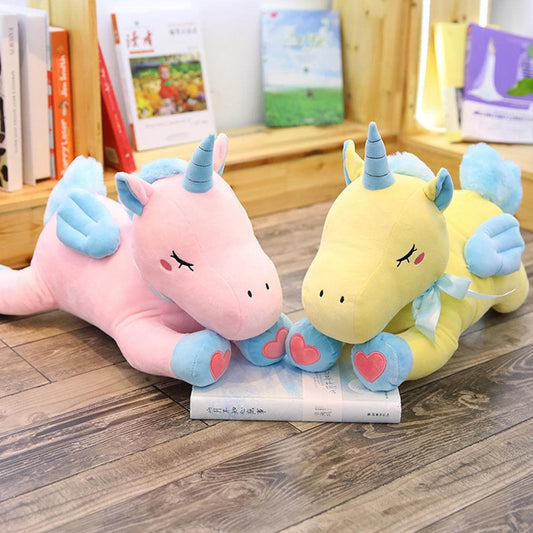 1pc 50cm Cute Unicorn Plush Toys for Kids Stuffed Animals Soft Doll Cartoon Unicorn Animal Horse High Quality Gift For Children