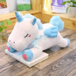 li 1pc 50cm Cute Unicorn Plush Toys for Kids Stuffed Animals Soft Doll Cartoon Unicorn Animal Horse High Quality Gift For Children
